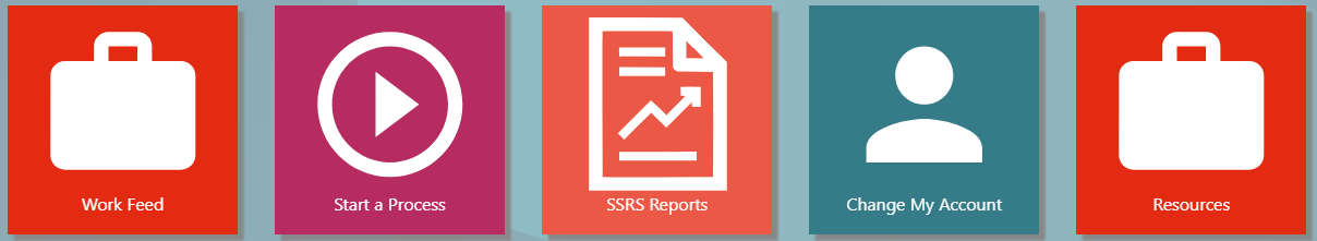 The employerHub Dashboard menu